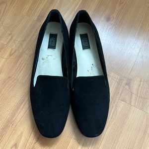 Black mules women size 9